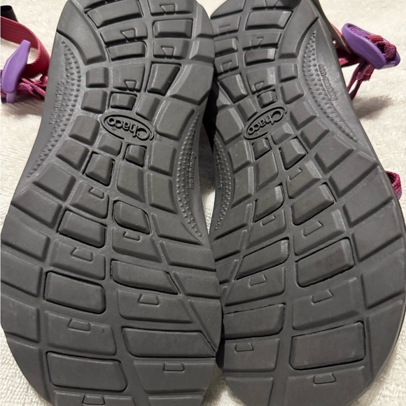 Chaco Vibrant Pink and Purple Sandals - Picture 4 of 8